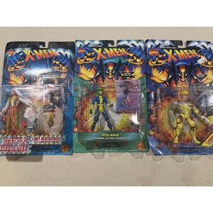 X-Men Battle Brigade Lot 3pc - Lady Deathstrike, Polaris, Cameron Hodge SEALED